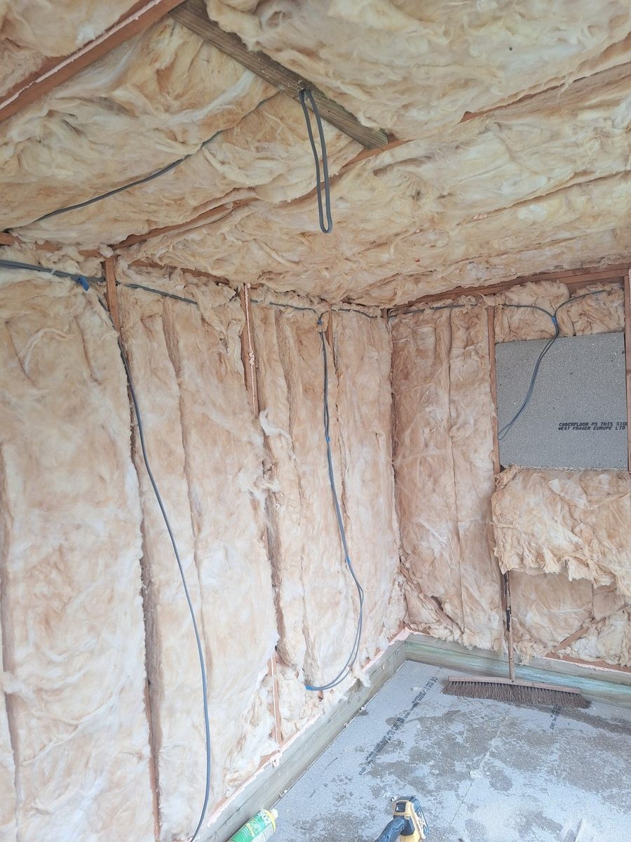 Garage conversion in Cleveleys