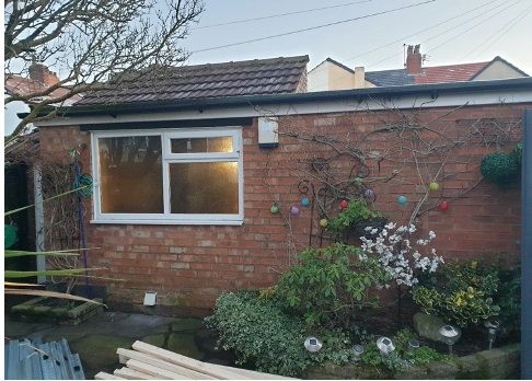 Garage to garden room — Project photograph