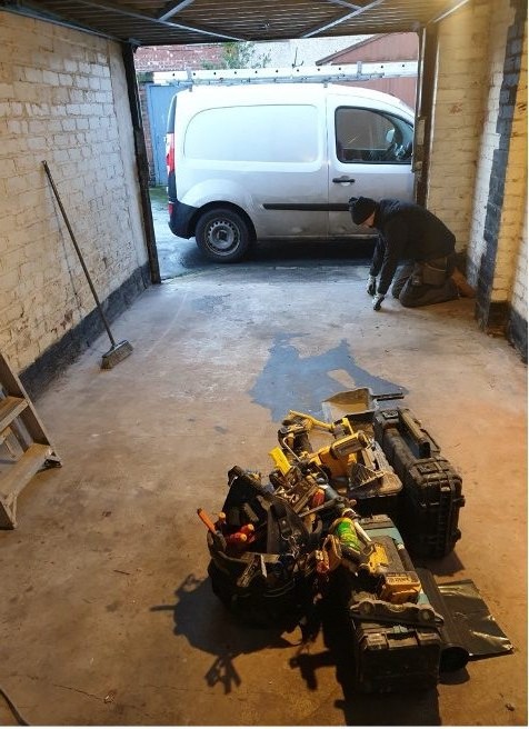 Garage to garden room — Project photograph