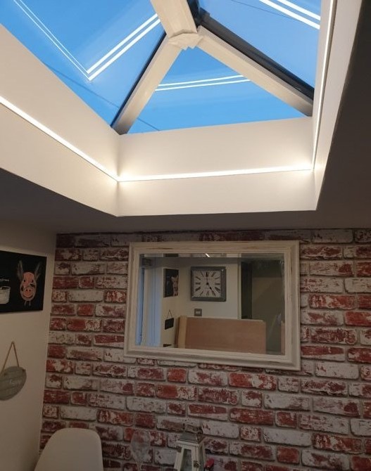 Roof lantern installation in Lancaster