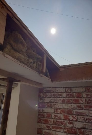 Roof lantern installation — Project photograph
